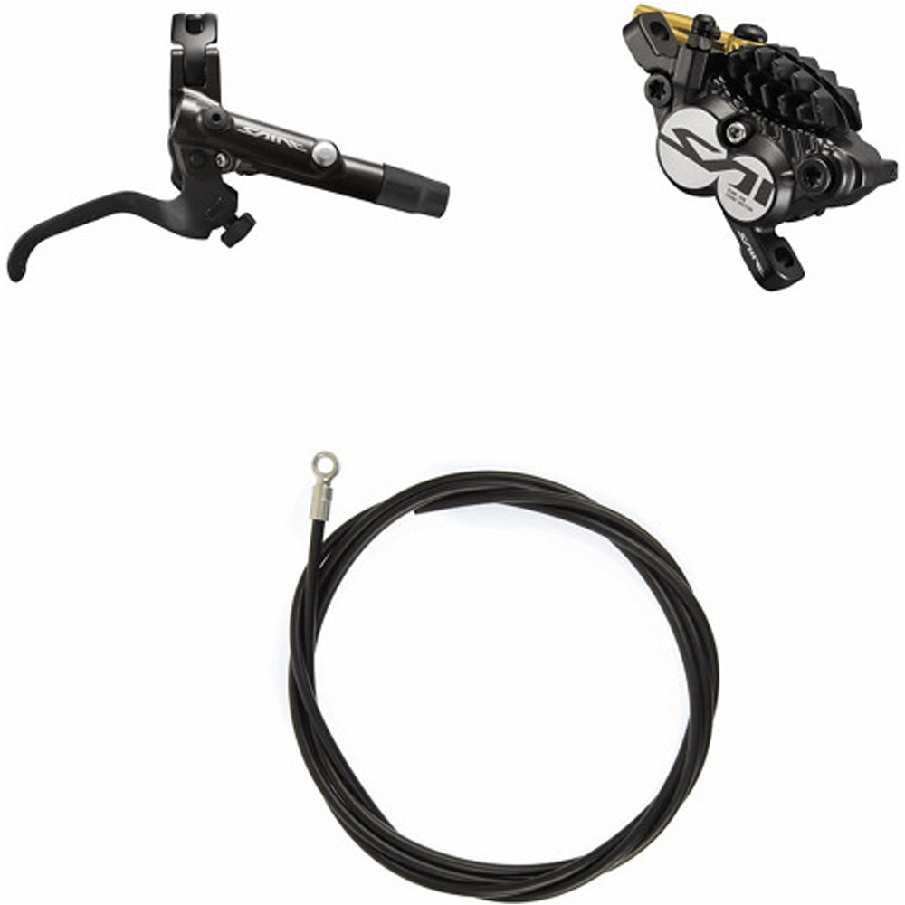 Shimano frenos disco bicicleta Kit Freno Disco Tras. (M) JKIT vista frontal