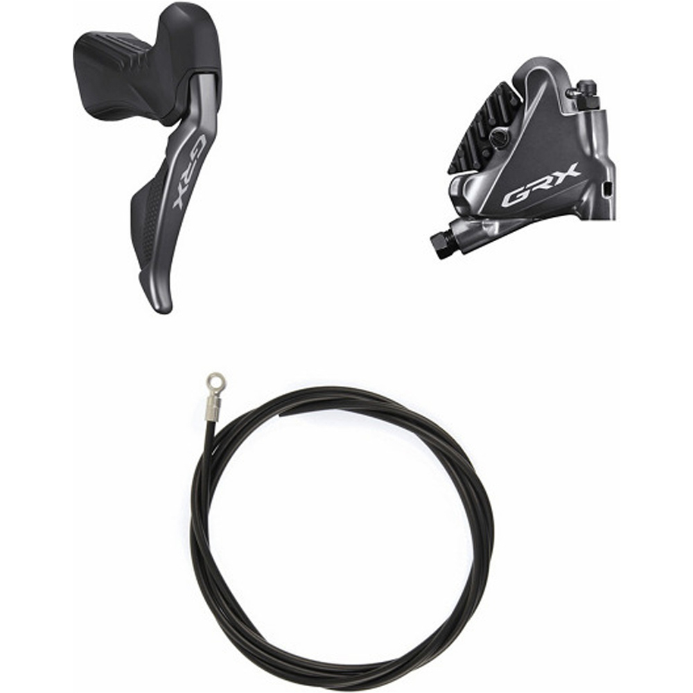 Shimano frenos disco bicicleta Kit Freno Disco Trasero Di2 vista frontal