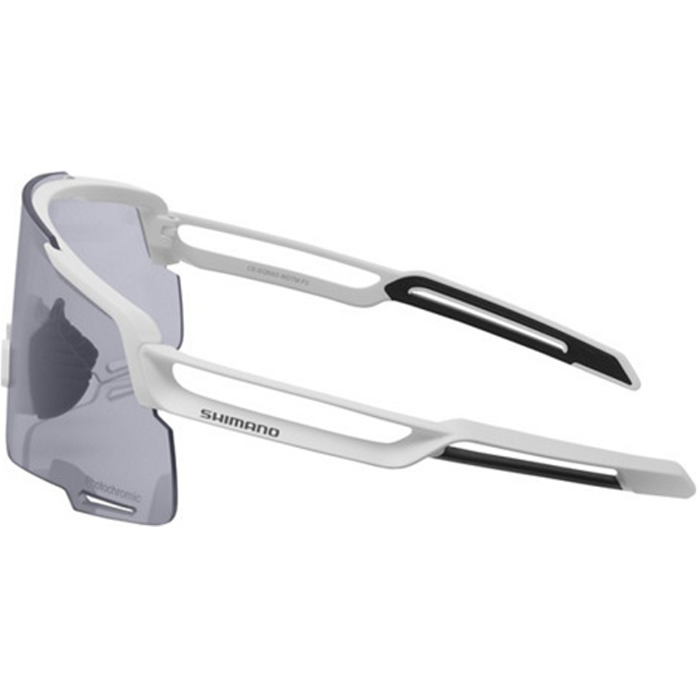 Shimano gafas ciclismo Eyewear EQNX5 Matte White, Photogromic 02