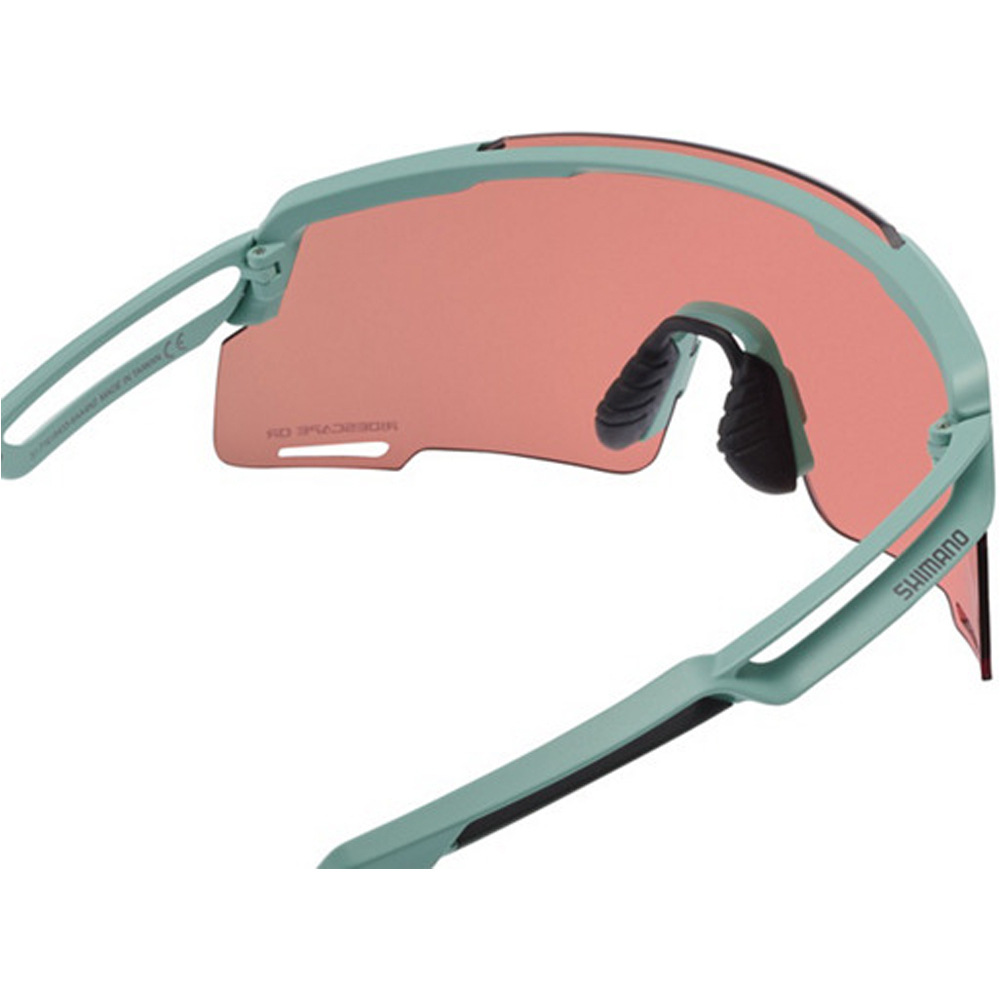 Shimano gafas ciclismo Eyewear EQNX5 Teal, Ridescape OR 03