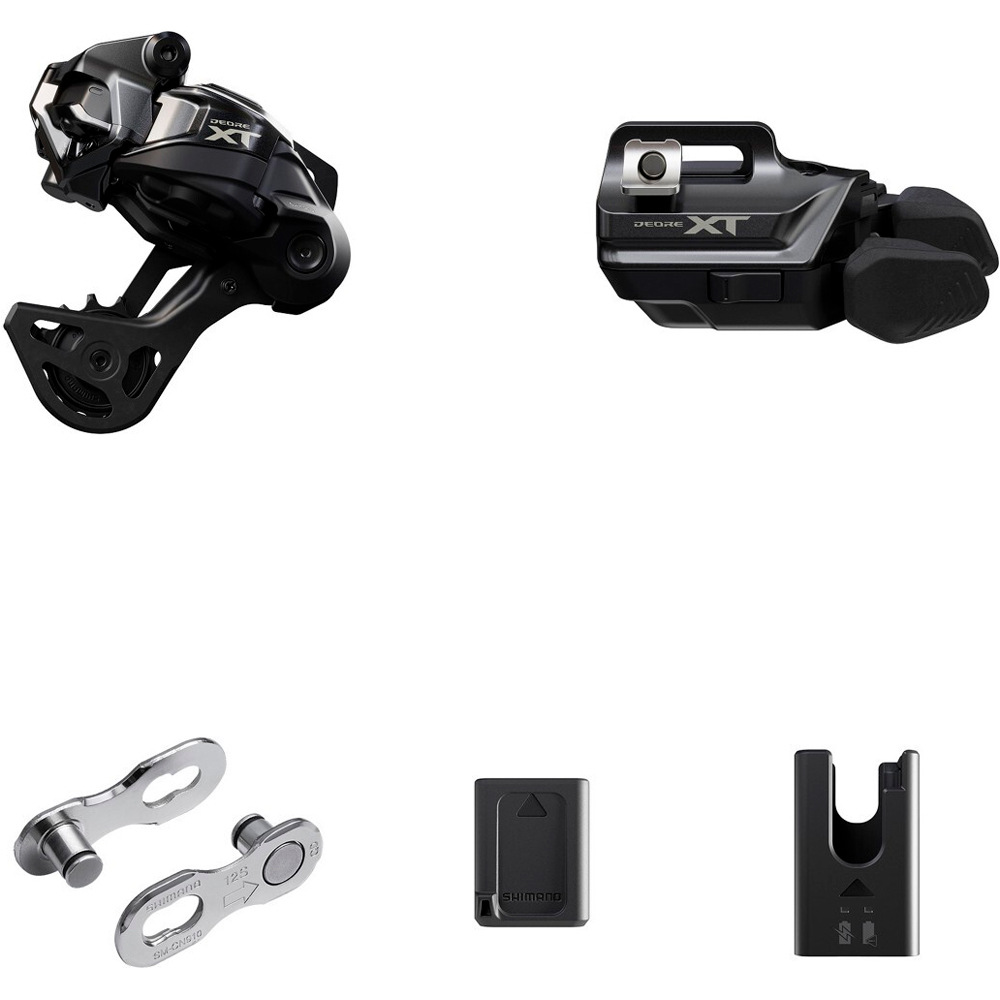 Shimano grupo mtb DI2 Upgrade Kit XT (M8250) vista frontal