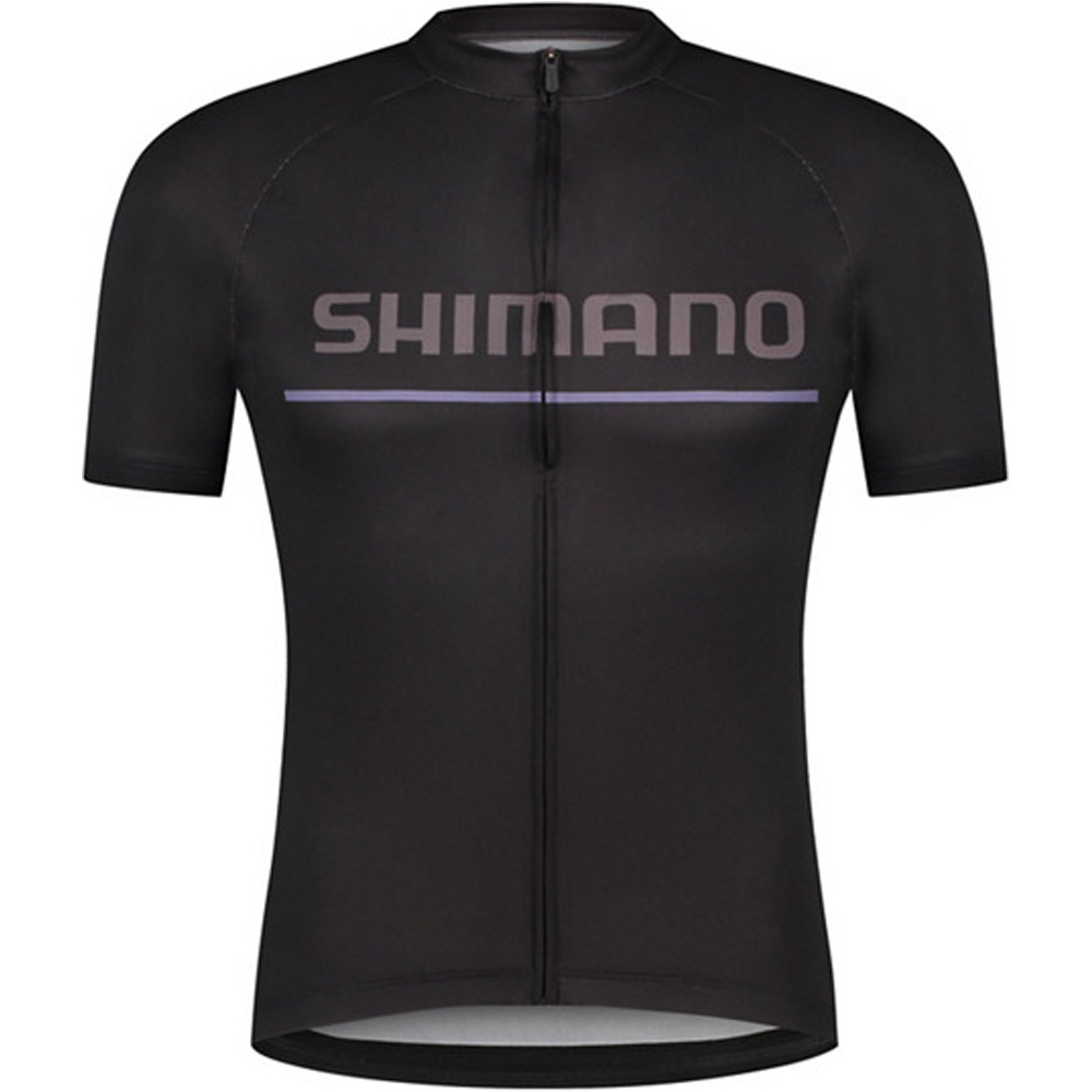 Shimano maillot manga corta hombre Logo S.S. Jersey vista frontal