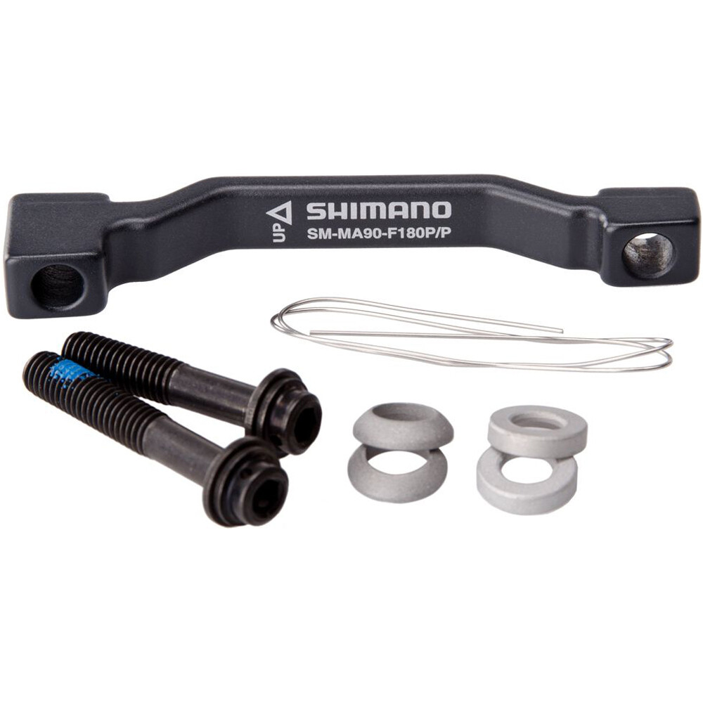 Shimano pastillas discos y accesorios freno Adaptador Freno SM-MA90-F180 Post/Post vista frontal
