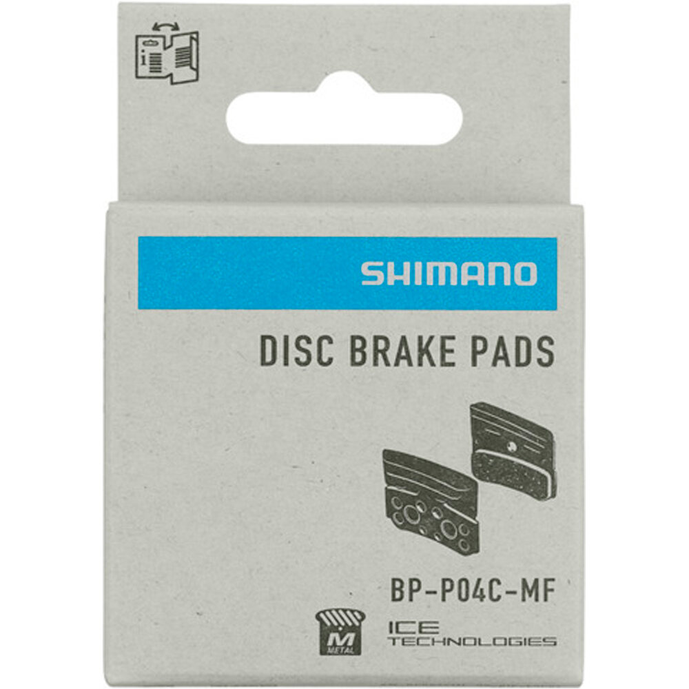 Shimano pastillas discos y accesorios freno Disc Brake Pad Set Metal P04C 01