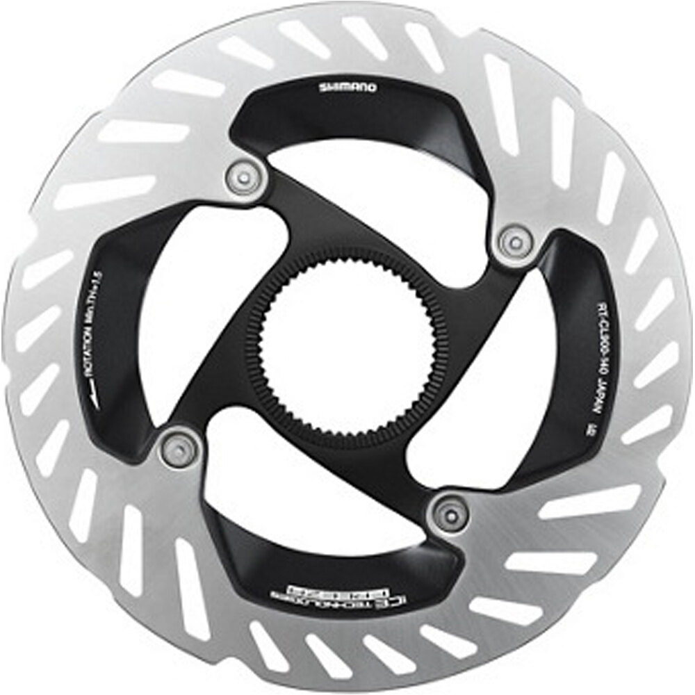 Shimano pastillas discos y accesorios freno Disco 140mm Lock Int. vista frontal