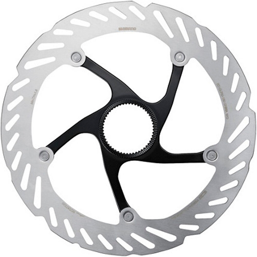 Shimano pastillas discos y accesorios freno Rotor 180mm Lock Int. vista frontal