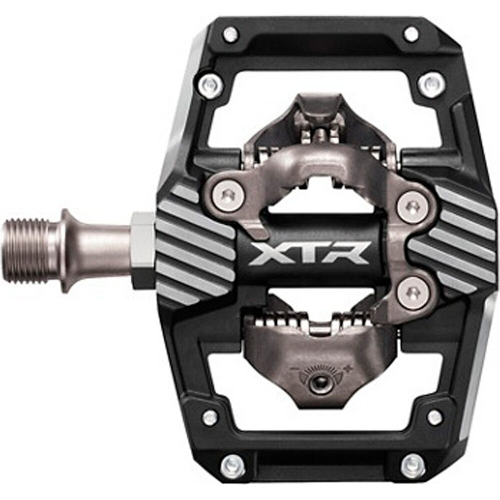 Shimano pedales automáticos Pedal SPD w/ Cleat CL-MT001 02