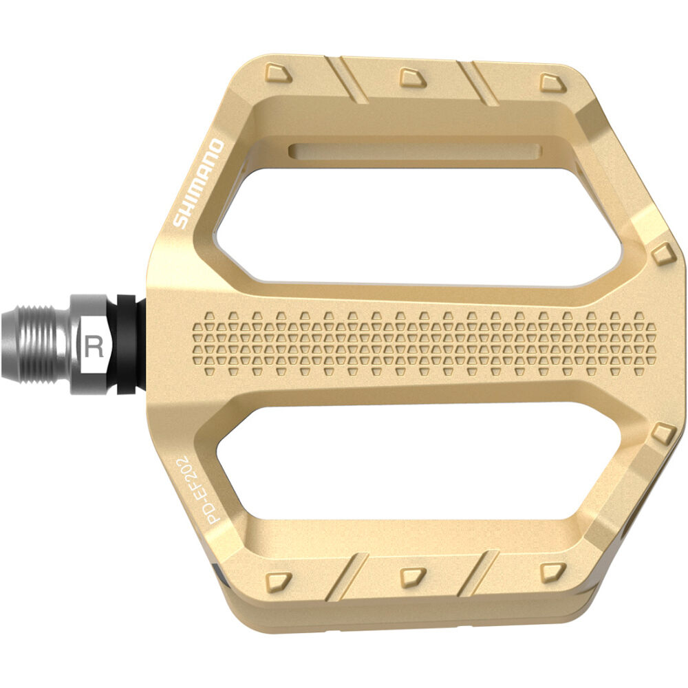 Shimano pedales plataforma Pedal PD-EF202 Plataforma vista frontal