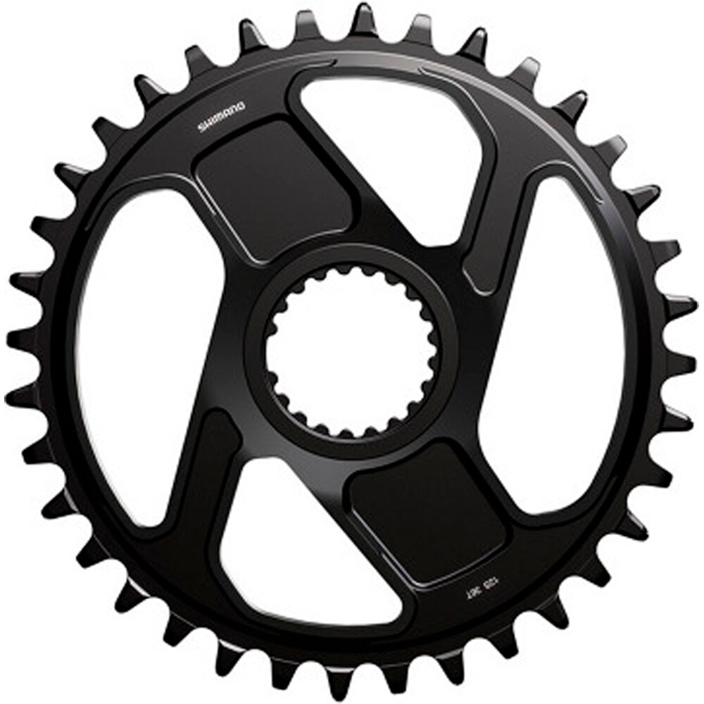 Shimano platos bicicleta carretra Chainring 36T Deor XT CRM86 for FC-M8200 vista frontal