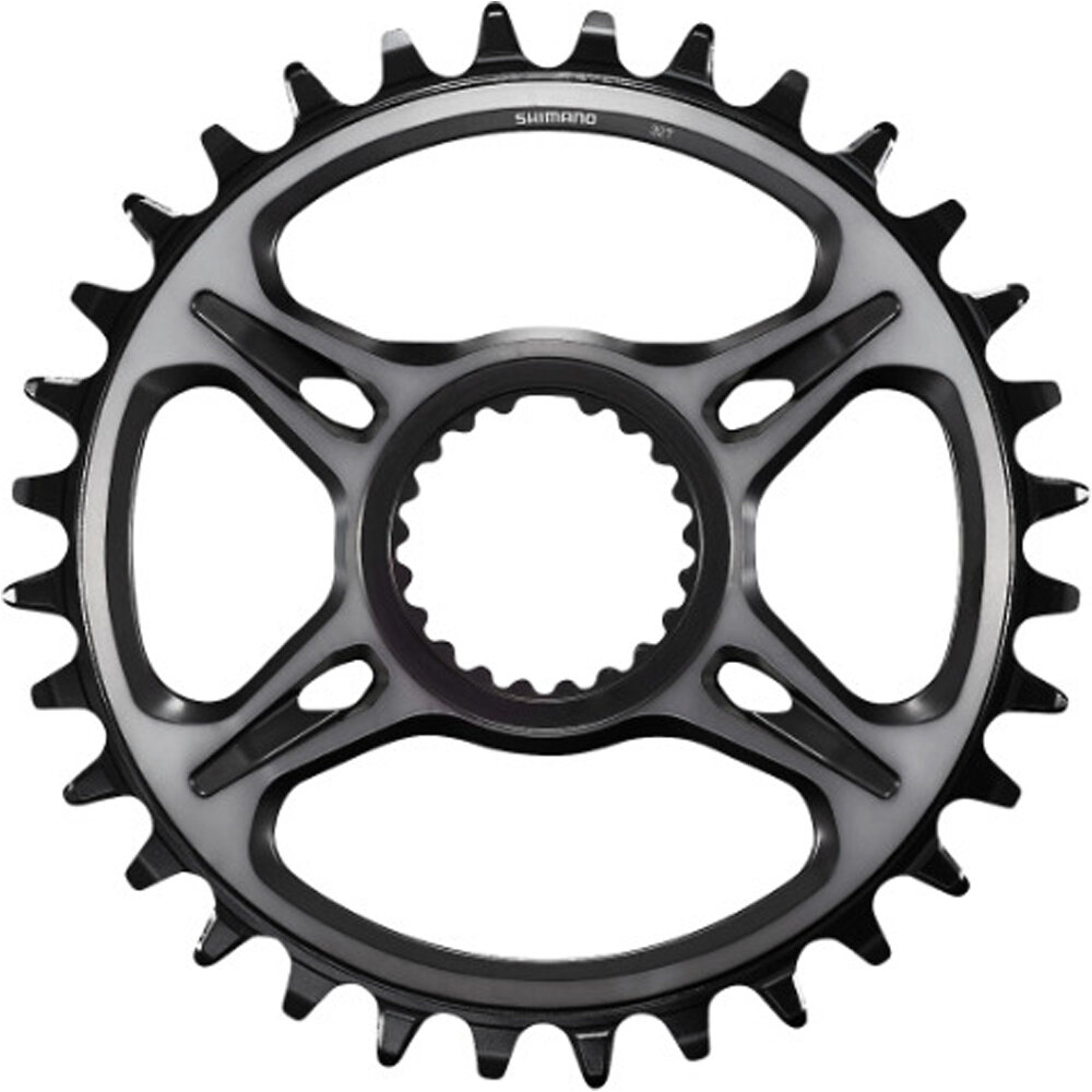 Shimano platos mtb Plato 32D XTR vista frontal