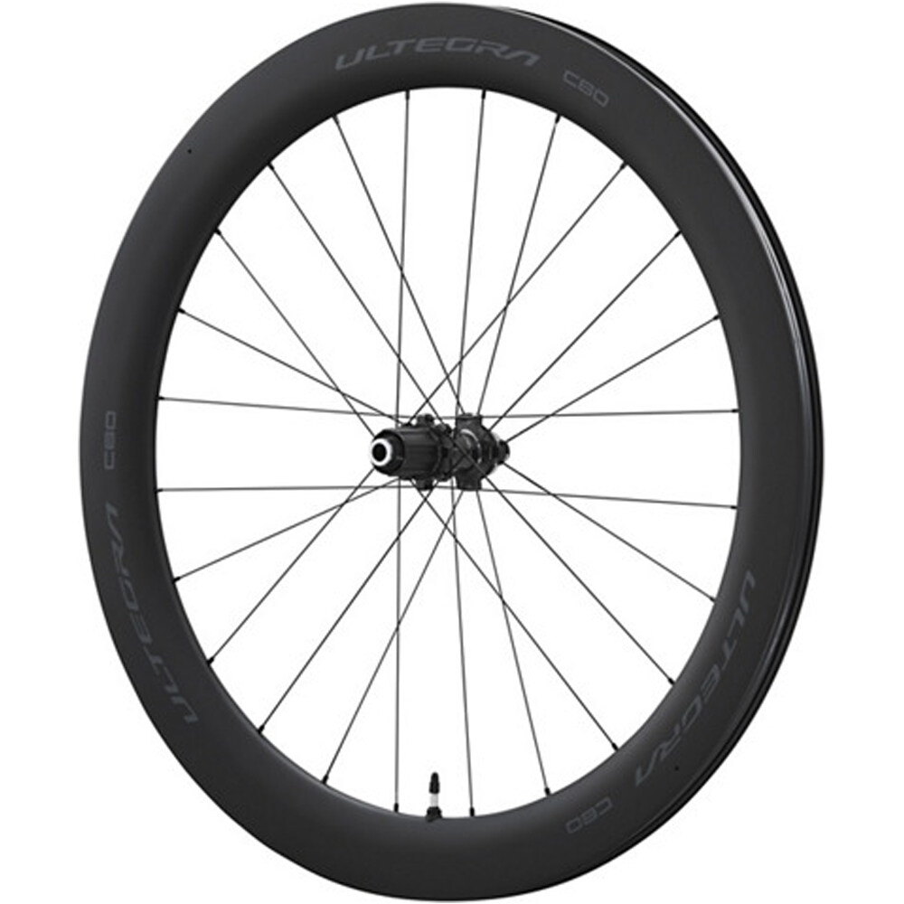 Shimano ruedas carretera Rueda Trasera R8170-C60 vista frontal