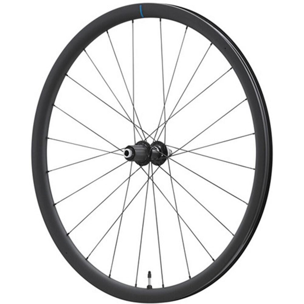 Shimano ruedas carretera Rueda Trasera RS710-C32 11-12s vista frontal
