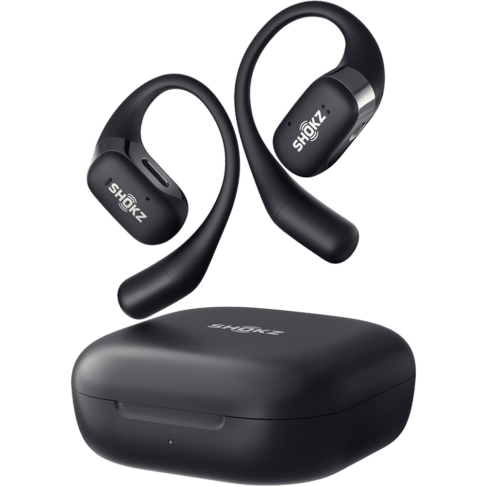 Shokz sonido OpenFit- black vista frontal