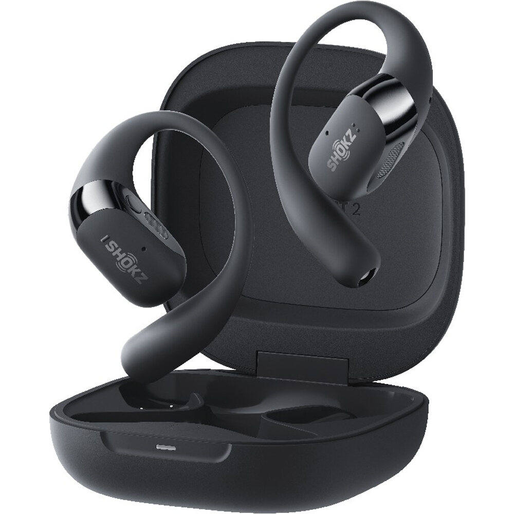 Shokz sonido OpenFit 2 - Black vista frontal