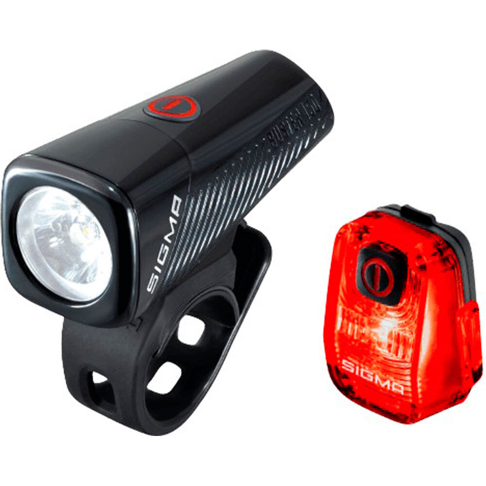 Sigma luz delantera bicicleta FARO DELANTERO BUSTER 150+NYTE SET vista frontal