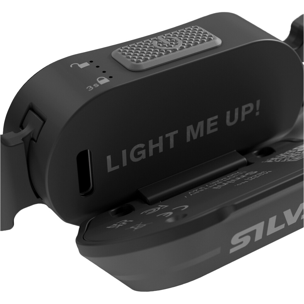 Silva frontal SMINI FLY Black frontal 250 lm/IPX5/Li-Po 700 mAh/USB-C 06