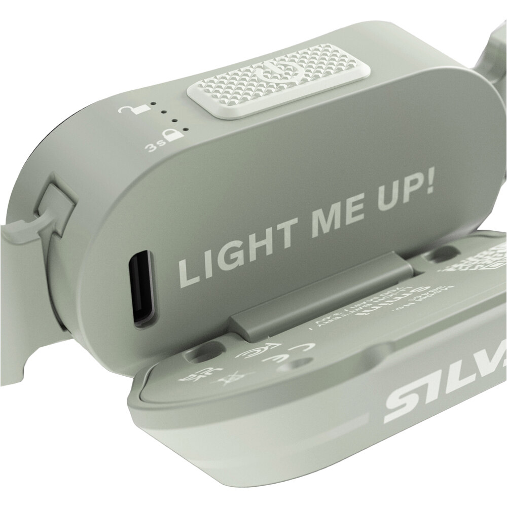 Silva frontal SMINI FLY Green frontal 250 lm/IPX5/Li-Po 700 mAh/USB-C 05