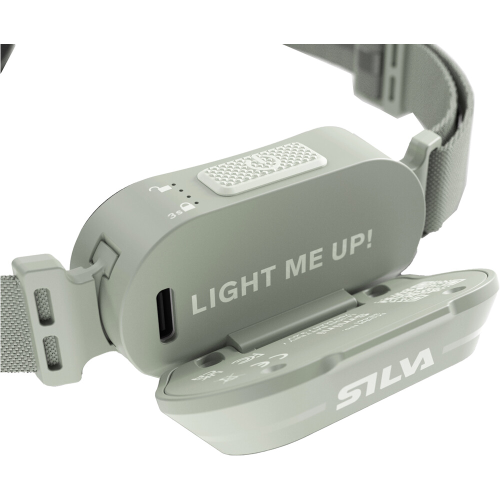 Silva frontal SMINI Green frontal 250 lm/IPX5/Li-Po 700 mAh/USB-C 08