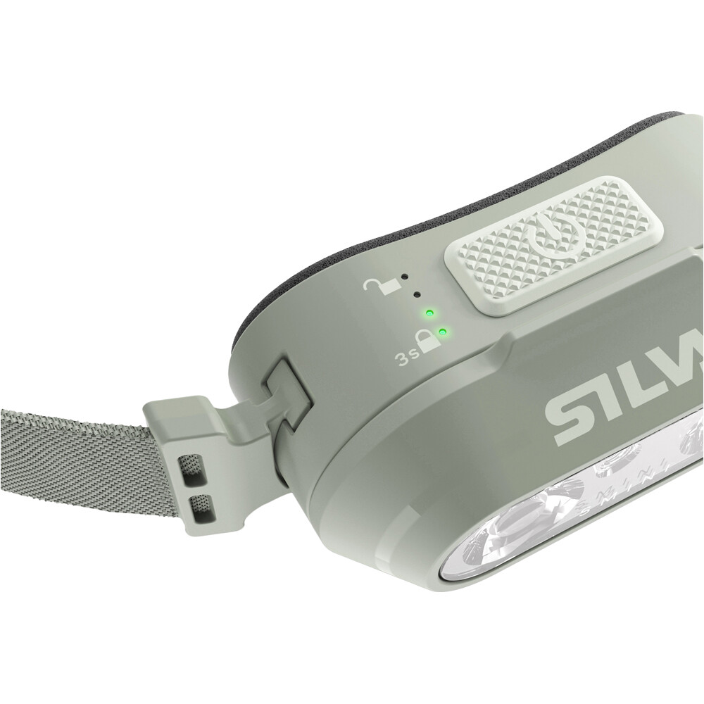 Silva frontal SMINI Green frontal 250 lm/IPX5/Li-Po 700 mAh/USB-C 09