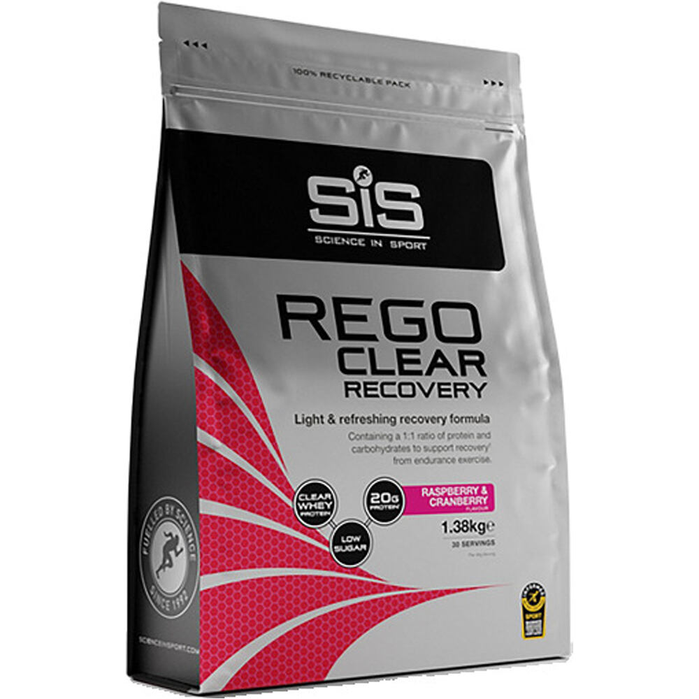 Sis Recuperacion Raspb&Cranb Powder 1.38kg vista frontal
