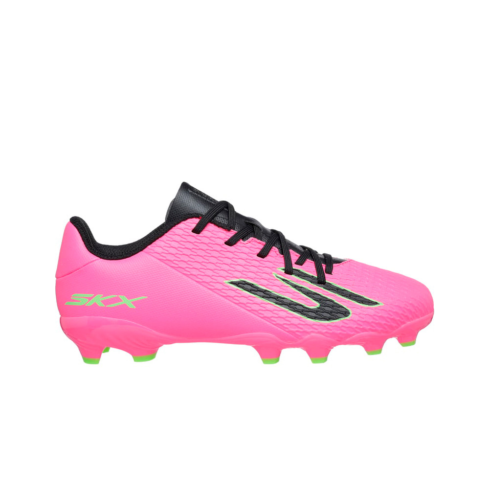 Skechers botas de futbol niño cesped artificial SKECHERS JR YOUTH FG lateral exterior
