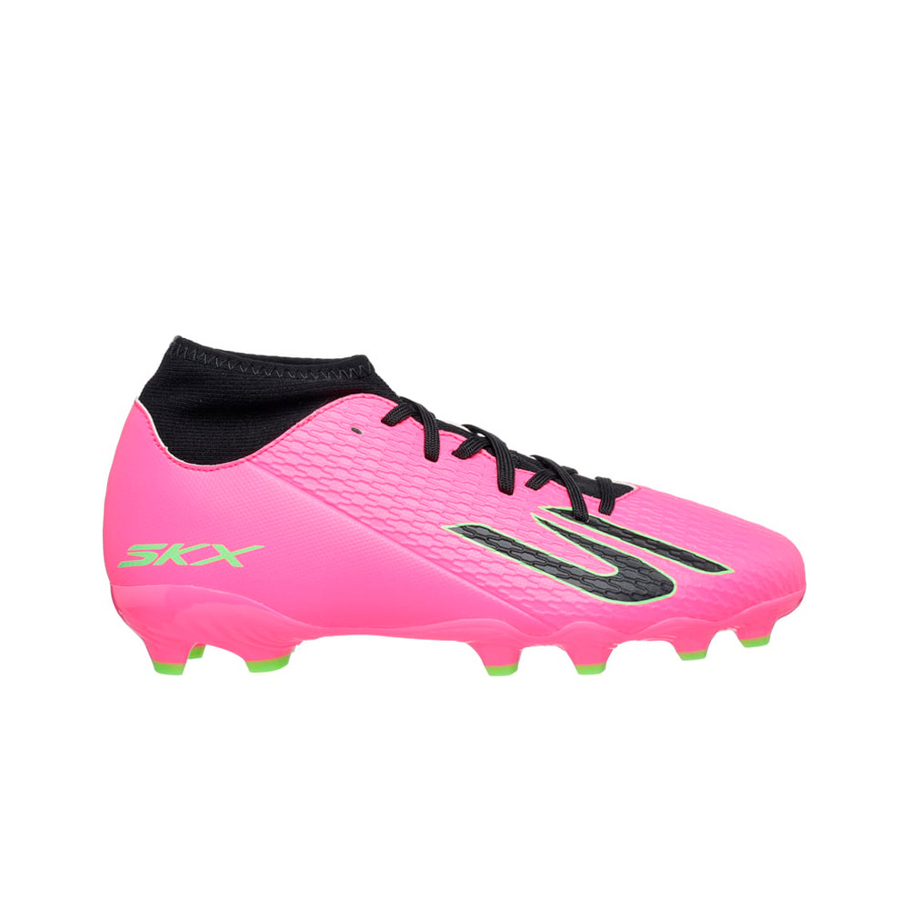Skechers botas de futbol niño cesped artificial SKECHERS JR YOUTH FG lateral exterior