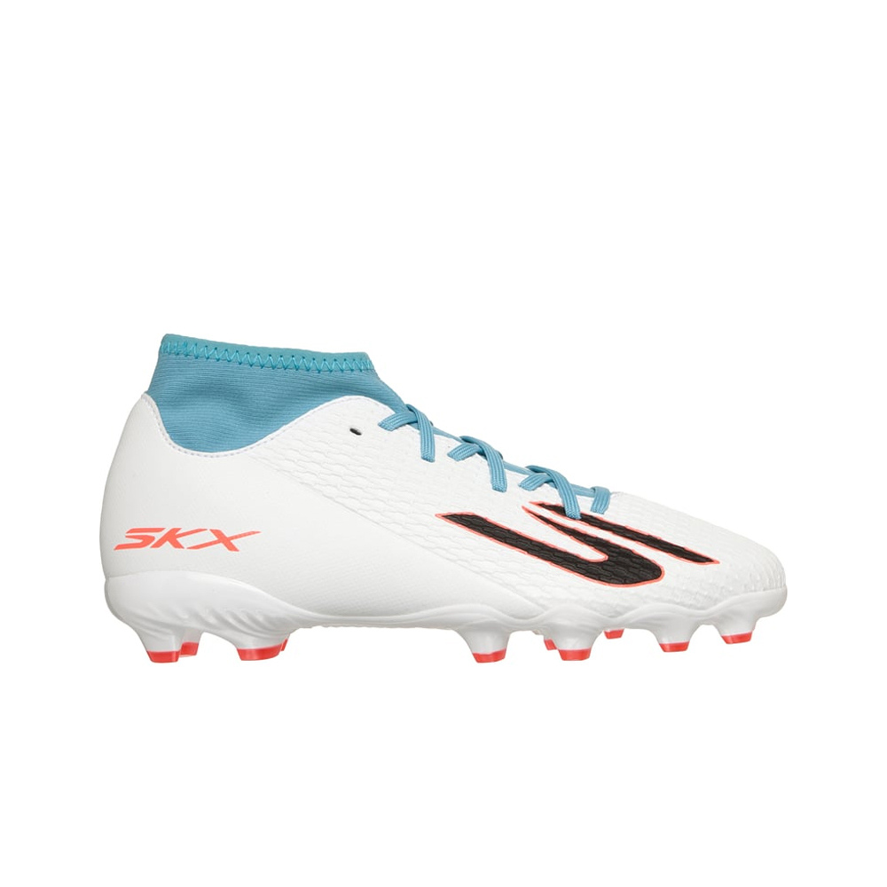 Skechers botas de futbol niño cesped artificial SKECHERS JR YOUTH FG lateral exterior
