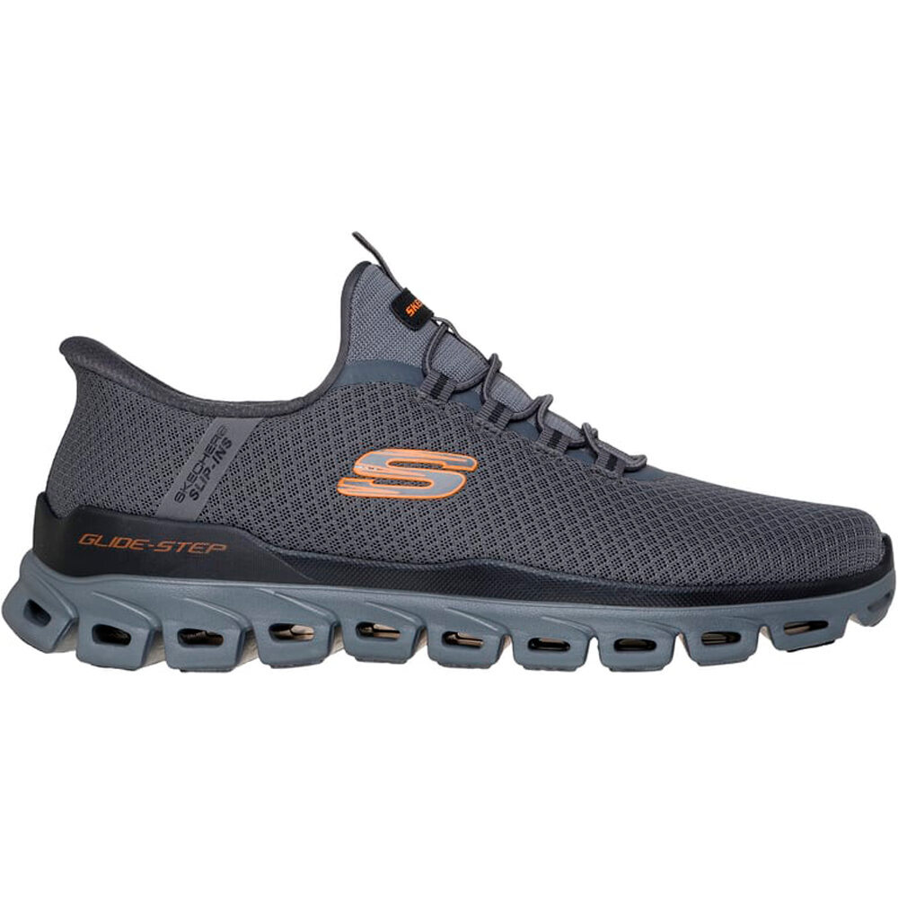 Skechers zapatilla cross training hombre GLIDE-STEP-NOXUS lateral exterior