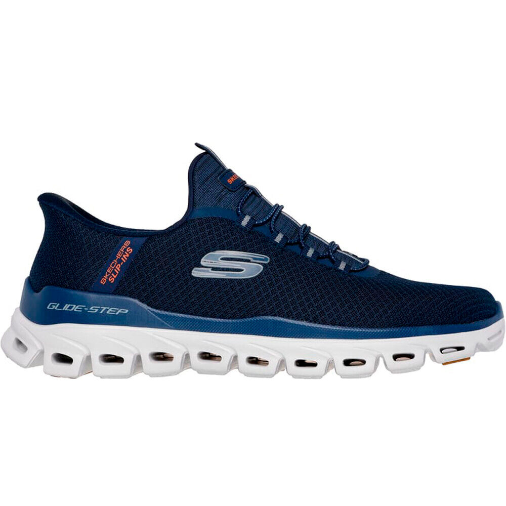 Skechers zapatilla cross training hombre GLIDE-STEP-NOXUS lateral exterior