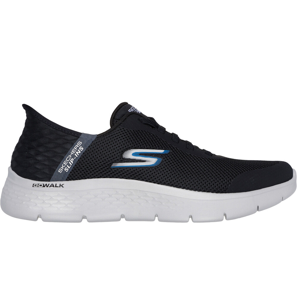Skechers zapatilla cross training hombre GO WALK FLEX-HANDS UP lateral exterior
