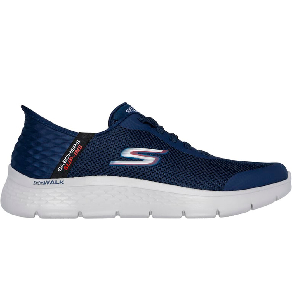 Skechers zapatilla cross training hombre GO WALK FLEX-HANDS UP lateral exterior