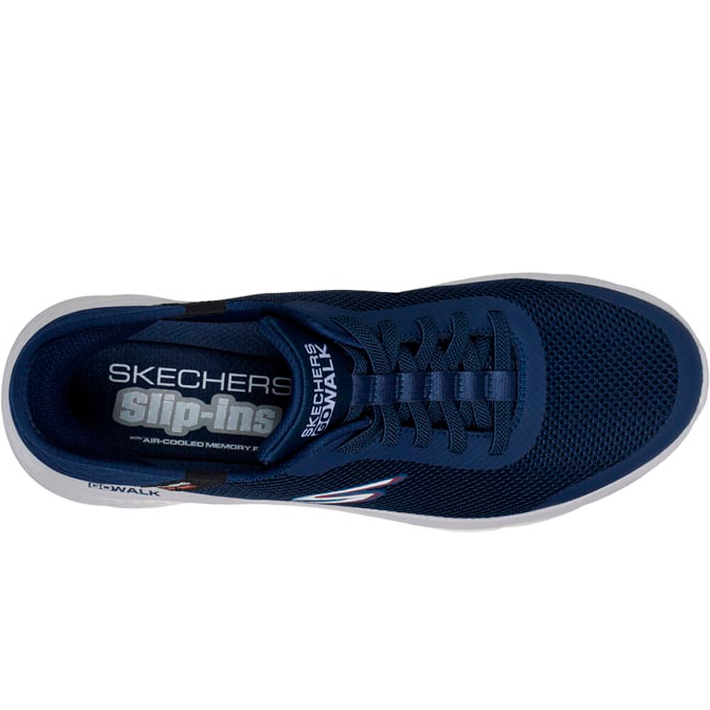 Skechers zapatilla cross training hombre GO WALK FLEX-HANDS UP vista superior