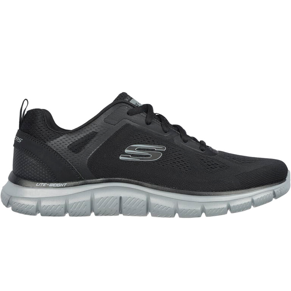 Skechers zapatilla cross training hombre TRACK-BROADER lateral exterior