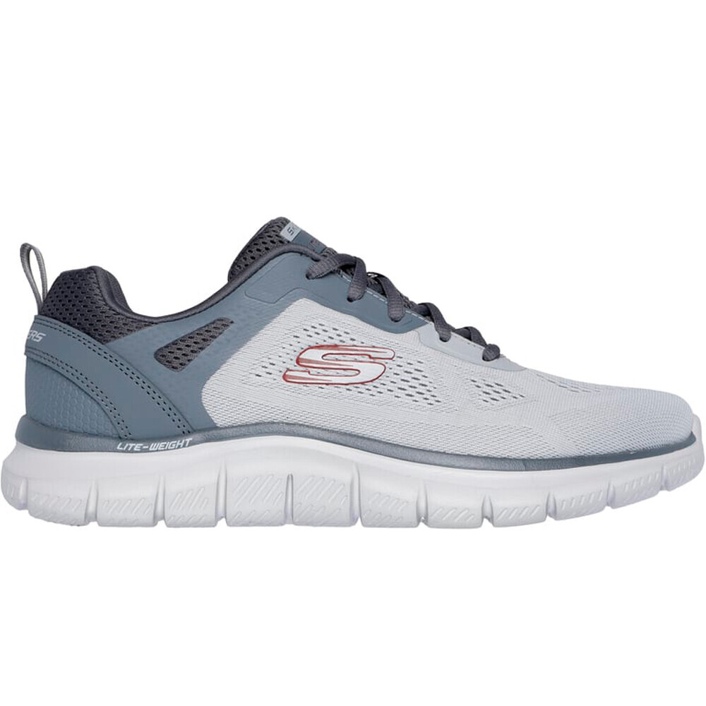 Skechers zapatilla cross training hombre TRACK-BROADER lateral exterior