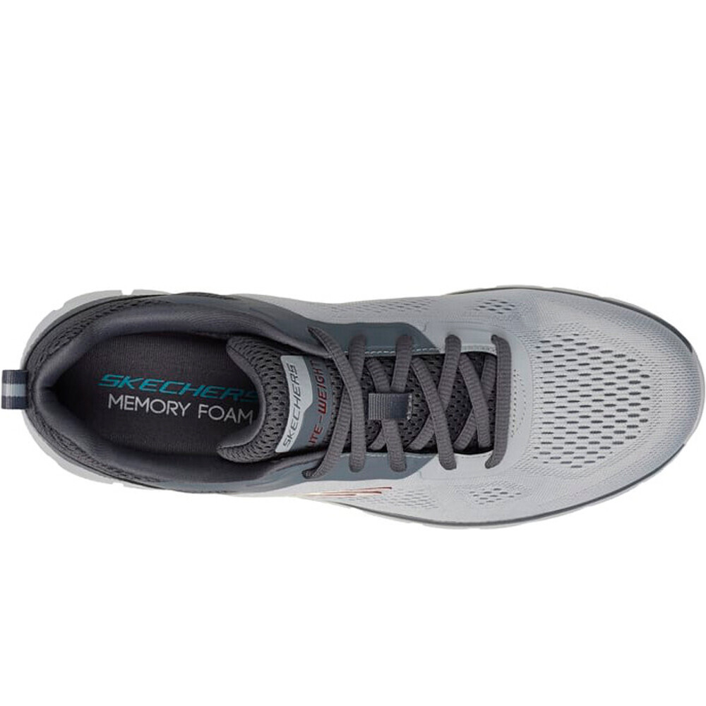 Skechers zapatilla cross training hombre TRACK-BROADER vista superior