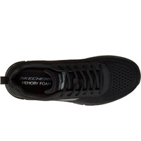 Skechers zapatilla cross training hombre TRACK-LESHUR vista superior
