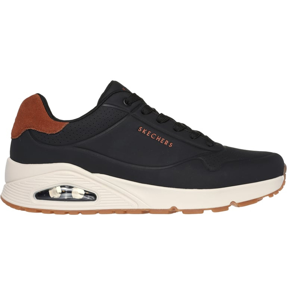 Skechers zapatilla moda hombre UNO - SUITED ON AIR lateral exterior