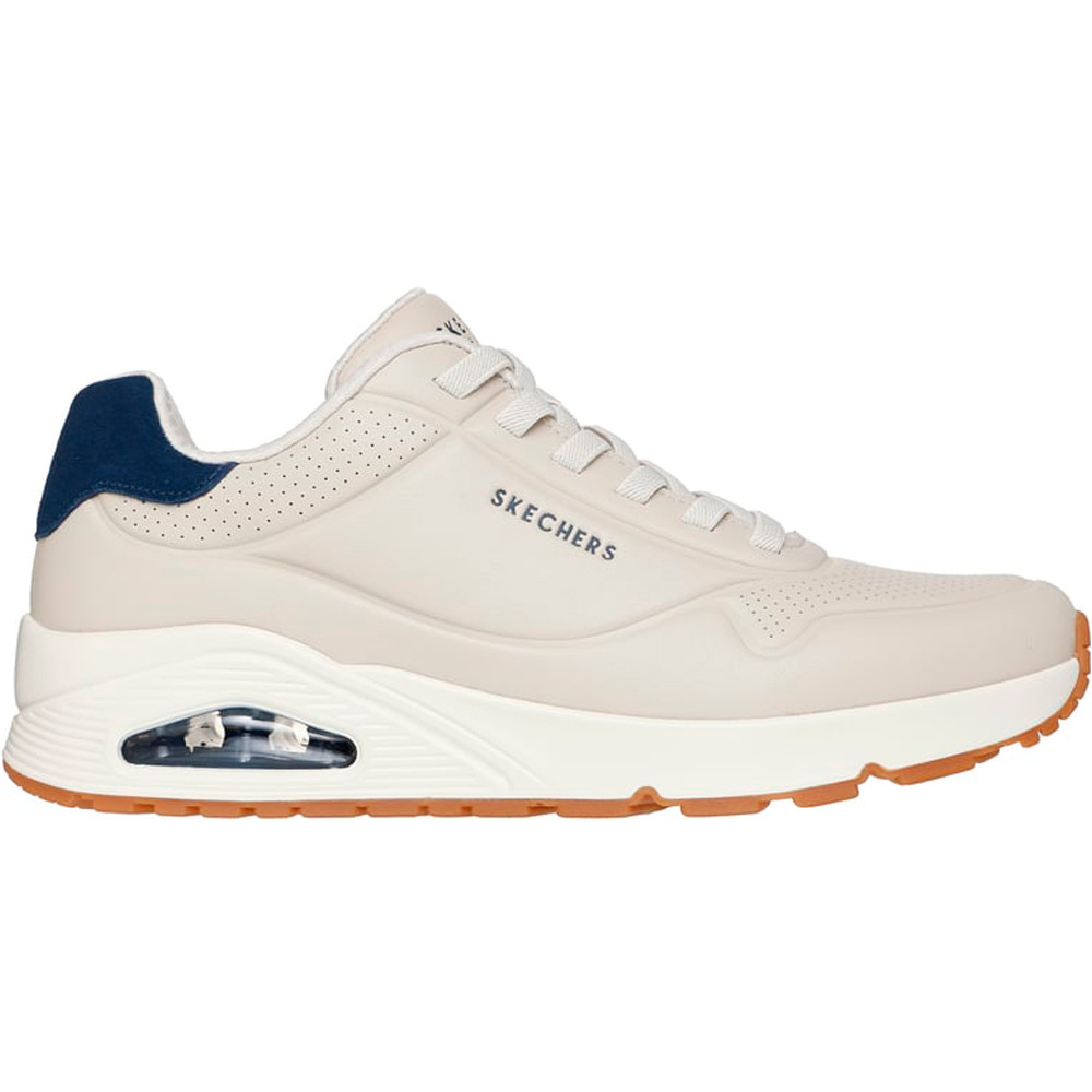 Skechers zapatilla moda hombre UNO-TAILORED AIR lateral exterior