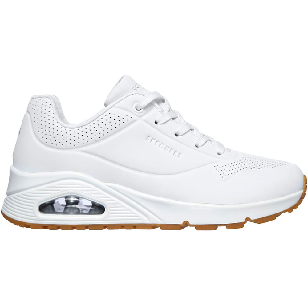 Skechers zapatilla moda mujer UNO lateral exterior