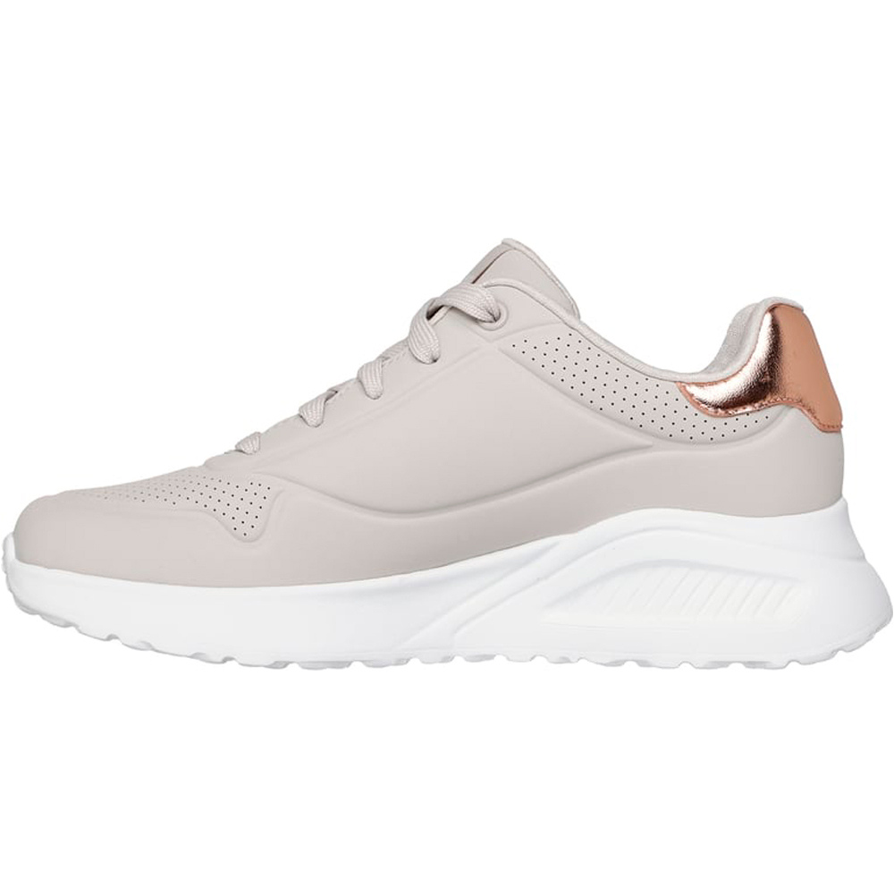 Skechers zapatilla moda mujer UNO LITE - SHIMMER ALONG puntera