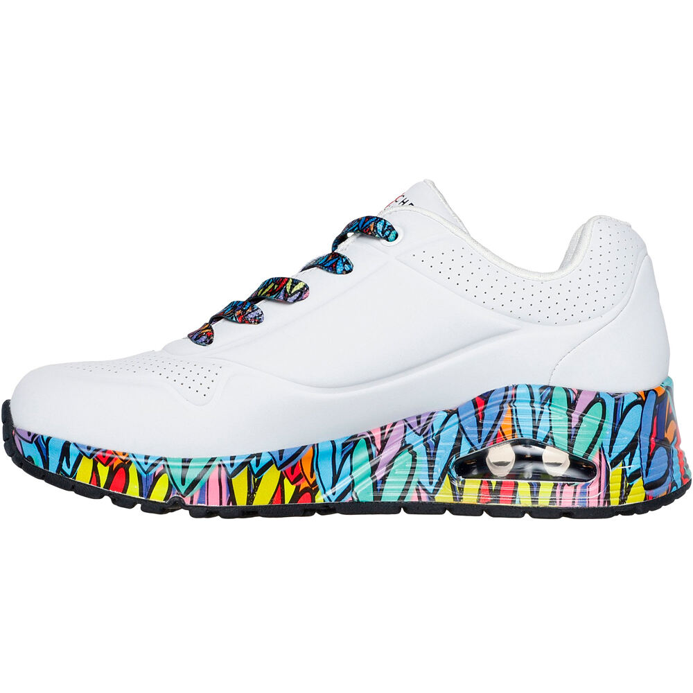 Skechers zapatilla moda mujer UNO puntera