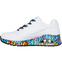 Skechers zapatilla moda mujer UNO puntera