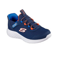 Skechers zapatilla moda niño BOUNDER - BRISK-BURST lateral interior