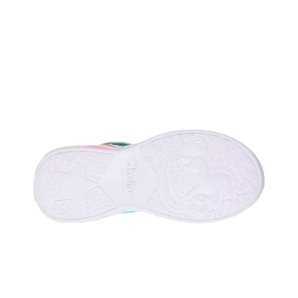 Skechers zapatilla moda niño UNICORN DREAMS vista trasera