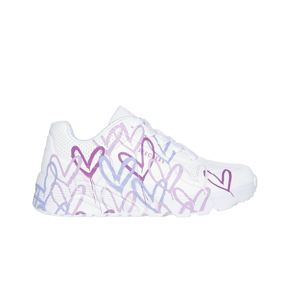 Skechers zapatilla moda niño UNO LITE lateral exterior