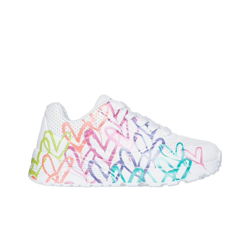 Skechers zapatilla moda niño UNO LITE lateral exterior