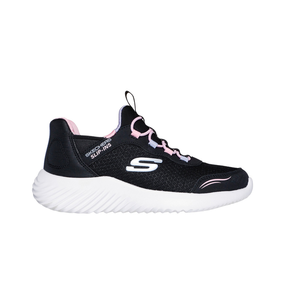 Skechers zapatilla multideporte niño BOUNDER lateral exterior
