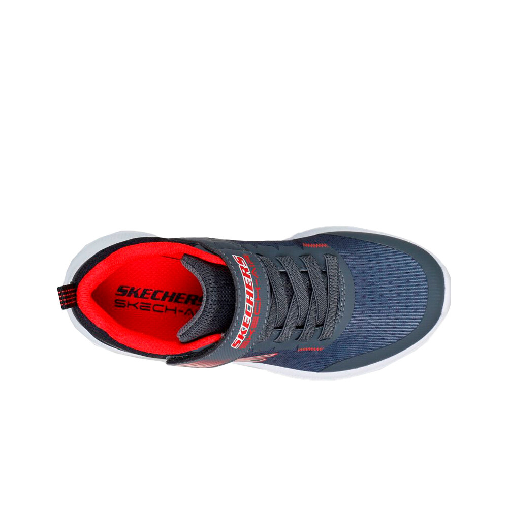 Skechers zapatilla multideporte niño MICROSPEC MAX ADVANCE vista trasera