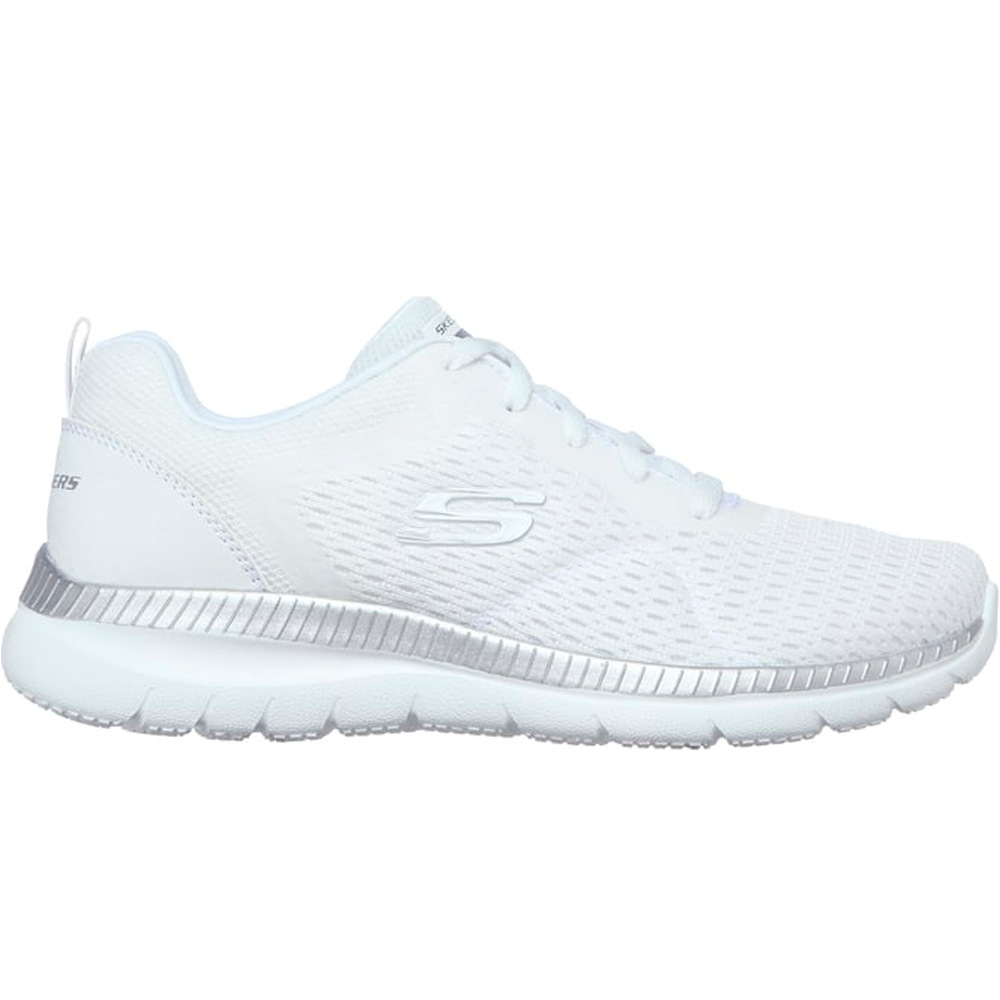 Skechers zapatillas fitness mujer BOUNTIFUL lateral exterior