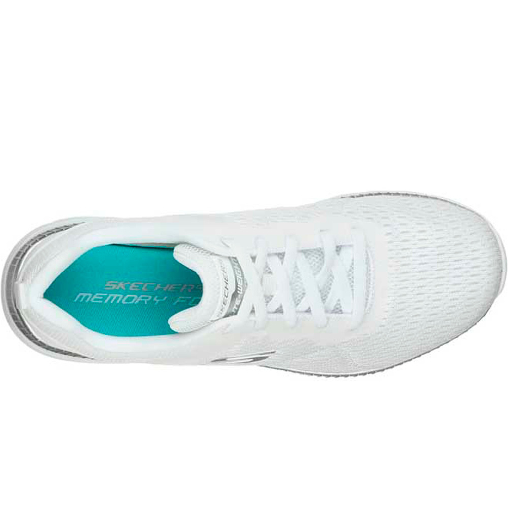 Skechers zapatillas fitness mujer BOUNTIFUL vista superior